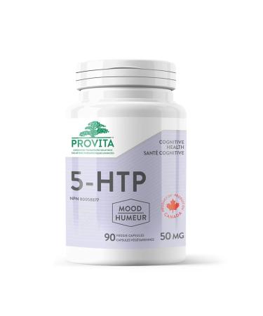 5-HTP by Provita Nutrition (Canadian Made) 90 Vegetarian Capsules