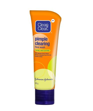 Clean & Clear Pimple Clearing Face Wash 80g