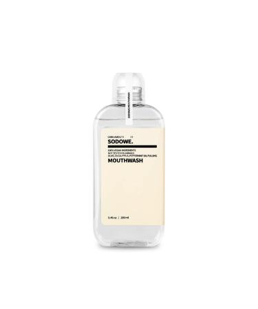SODOWE. Vegan Oil-Pulling MOUTHWASH  9.46 fl oz  Colorless and Odorless  Non-Alcohol Oral Rinse 9.46 Fl Oz (Pack of 1)