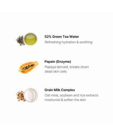 Buy BY WISHTREND Green Tea & Enzyme Milky Foaming Wash 140g | Hydrating & Pore Cleansing for Sensitive Skin - International Shipping Available - Buy Online on SooperMarket.com