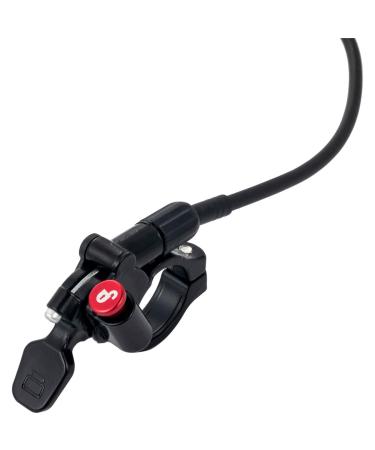Chooee MTB Remote Lockout Lever,Mountain Bike Remote Lockout Lever for Suntour Rockshox XCM XCR EPICON EPIXON RADION SR Red