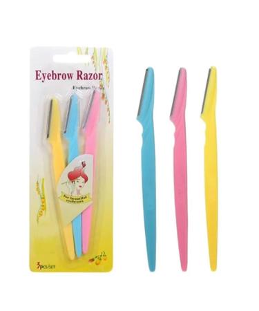 Eyebrow Trimming Set Eyebrow Razor Facial Razor Eyebrow Knife Tool for Women and Men(#1)