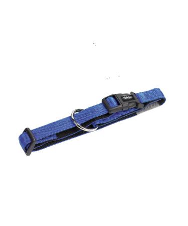 Nobby collar Soft Grip blue L: 25/35 cm W: 15 mm 1 piece blue-black length 25-35 cm width 15 mm