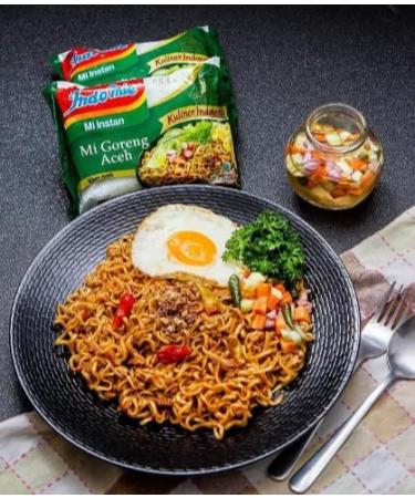 Indomie Mi Gogeng Aceh Spicy Beef Flavour 90g - 40 Pack- Product of Indonesia - Buy Online on SooperMarket.com