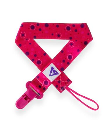 Pacifier Addict Adult Pacifier Clip - Fuchsia