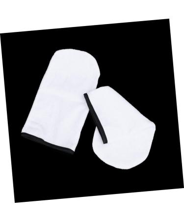 OSALADI 1 Pair Gloves Moisturizing Hand Wax Mittens Hot Wax Bags Womens Glove Bath Mitt Hand Care Glove was Bath Hand Cover Paraffin Wax Hand Cover Manicure Work White Bath Mat - Buy Online on SooperMarket.com