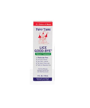 Ft Lice Good Bye Mousse T Size 4z Fairy Tales Lice Good-Bye Treatment 4z