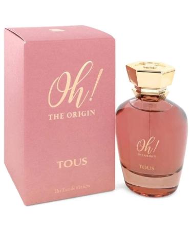 TOUS Oh The Origin By Eau De Parfum Spray For Women 3.4 Ounce Multi Floral Fresh Lemon Vanilla 3.4 Ounce (Pack of 1) - Buy Online on SooperMarket.com