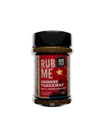 Angus & Oink Rub Me Chinese Takeaway Salt & Pepper Chilli BBQ Seasoning