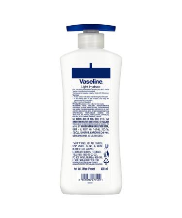 Vaseline Light Hydrate Serum Lotion 400ml | Superlight Non-Sticky Hydration Boost for All Skin Types - Buy Online on SooperMarket.com