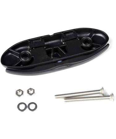 MIZUGIWA 4-1/2 inch Folding Cleat Black Marine Stainless Steel Boat Dock Cleat - 2PCS - Buy Online on SooperMarket.com