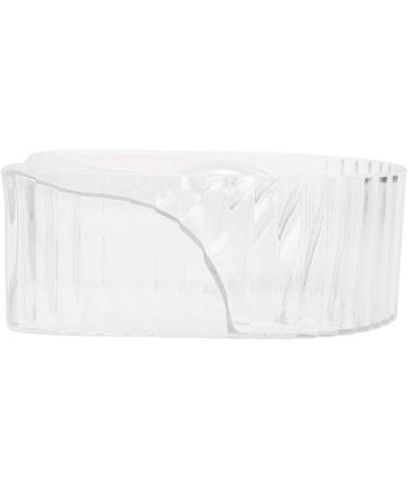 Acrylic Soften Dead Skin Clean Nail Manicure Wash Soaker Tray Nail Art Hand Wash Remover Soak Bowl Hand Soaking Bowl for Beauty Salon (Transparent) - Buy Online on SooperMarket.com