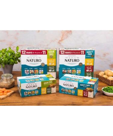 Naturo Adult Variety with Rice & Veg Trays 12 for 11 x 400g - Buy Online on SooperMarket.com