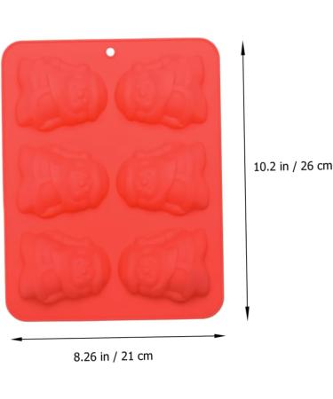 Didiseaon 2pcs Christmas Baking Molds Christmas Silicone Mold Christmas Cake Pan Santa Claus Cake Mold Fruit Tart Mold Silicone Candle Mold Ice Cubes Trays Dessert Silicone Candy Mini Fudge - Buy Online on SooperMarket.com