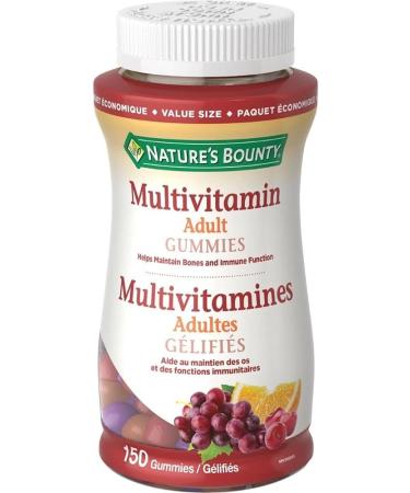 Nature's Bounty Women's Multivitamin Gummies + Nature's Bounty Adult Multivitamin Gummies (150 Count) - Buy Online on SooperMarket.com
