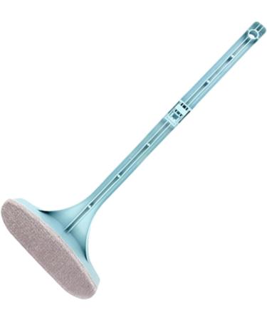 Virtcooy Glass Cleaning Brush - Glass Cleaning Scraper | Wet and Dry Dual Use Window Floor Wash Brush Mesh Screen Cleaner for Walls Counters Sofa Blue - Buy Online on SooperMarket.com