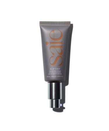 Saie Slip Tint SPF 35 Tinted Moisturizer - Light Coverage Moisturizer + Broad Spectrum Zinc Oxide Sunscreen with Hydrating Hyaluronic Acid - Shade Seven (1.35 oz) Shade 07 - Medium to Tan Olive