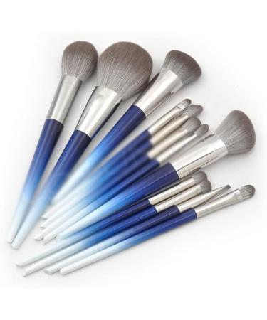 DFHBFG 12 Cone Bevel Tail Handle Makeup Brush Set - Gradient Handle Loose Powder & Eye Brush Tools for Flawless Makeup Application - Buy Online on SooperMarket.com