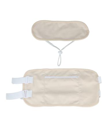 Mumusuki reusable castor oil packing cloth polyester cotton material light bio-rigid oil packing cloth for sleeping reading yoga