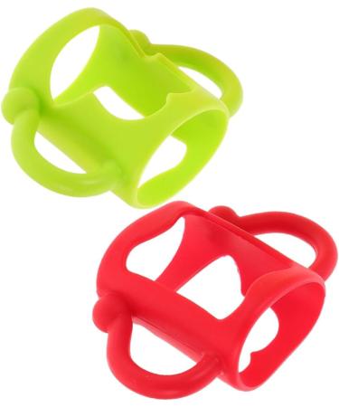 ibasenice 8 Pcs Silicone Bottle Handle Silicone Bottle Handle Bottle Grip Handle Nursing Bottle Handle Bottle Handles Milk Child Feeding Bottle 13.00X7.00X6.50CMx4pcs Assorted Colorx4pcs - Buy Online on SooperMarket.com