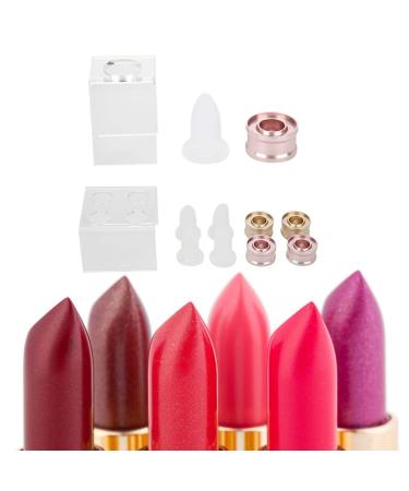 Agatige 4 Style Silicone Lipstick Mold | 12mm DIY Lipstick Making Kit for Homemade Lip Balm & Cream - Buy Online on SooperMarket.com