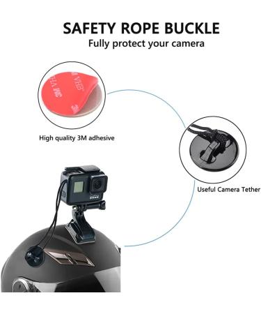 YHSPORT GoPro Adhesive Mounts - 36PCs 3M Glue Pads for Flat & Curved Surfaces Perfect for GoPro & Action Cameras - Buy Online on SooperMarket.com