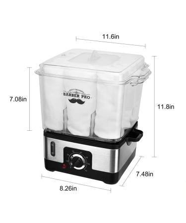 Professional Mini Towel Warmer Steamer for Spa, Salon, and Barber - Fast Heating for Physiotherapy and Hot Shaving - Buy Online on SooperMarket.com