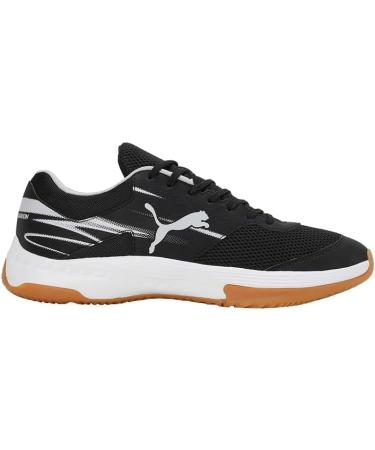 PUMA Men's Varion II Indoor Sneakers - 40.5 EU Black Gray Yellow Blaze - International Shipping Available - Buy Online on SooperMarket.com