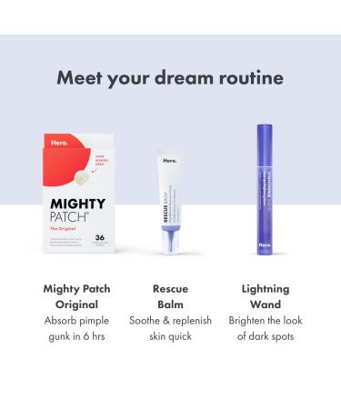 Hero Cosmetics Lightning Wand: Brightening Serum for Post-Blemish Dark Spots - Botanicals, Fragrance & Paraben Free (10ml) - Buy Online on SooperMarket.com