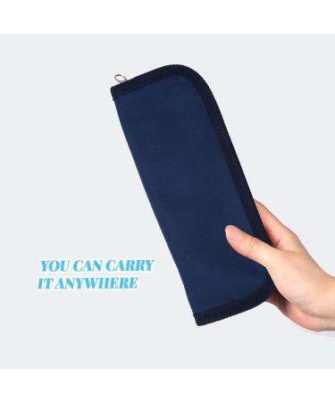 yuoseg 2PCS Insulin Cooler Travel Case Diabetic Medication Organizer Cooler Bag Navy Blue Navy Blue - Buy Online on SooperMarket.com