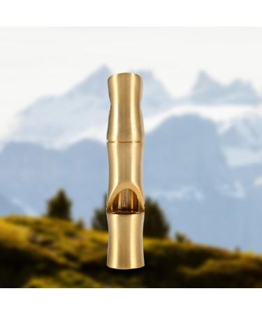 VGEBY 2Pcs Mini Survival Brass Whistles for Camping Hiking - Loud Signal Whistles - Buy Online on SooperMarket.com
