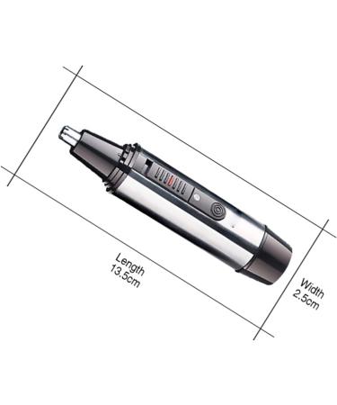 TEMKIN Nose Hair Trimmer - Rechargeable Metal Beard & Ear Cleaner | Precision Nasal Grooming Tool - Buy Online on SooperMarket.com