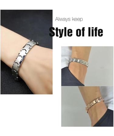 Prostapower Magnetic Copper Band Fashion Bracelets Copper Bracelet Adjustable Length Copper Bracelet (4) - Buy Online on SooperMarket.com