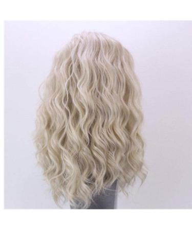 Shop BGHJUE N Yellow Curly Synthetic Wig - Body Wave Heat Resistant Glueless Full Wig for Women - Average Cap Size - Buy Online on SooperMarket.com