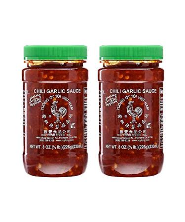 Huy Fong Vietnamese Chili Garlic Sauce, 8 Oz. (Pack of 2)