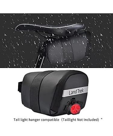LandTrek Small 0.6L Bike Saddle Bag | Waterproof Cycling Tool Bag for Mountain Road MTB Bicycle Seat - Buy Online on SooperMarket.com