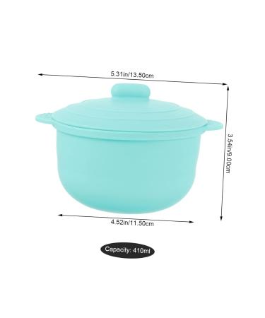 Beavorty Silicone Waxing Pot for Legs - Eco-Friendly Beauty Shell Mini Makeup Accessory Wooden Bowl for Skincare - 1 Pack (Green) - Buy Online on SooperMarket.com