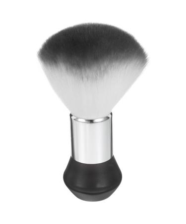 Gogogmee Barber Brush Haircut Brush Duster Neck Duster Barber Neck Brush Hair Duster for Barbers Neck Duster Brush for Hair Cutting Barber Supplies Hair Cutting Accessories Barbers Brush 14.50X8.50X8.50CM Grey