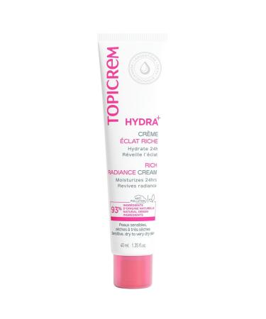 Topicrem HYDRA+ Rich Moisturising Radiance Cream 40ml