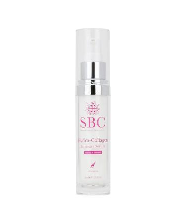 SBC Skincare - Face serum anti -fold for women with marine collages - 30ml - nourishes and smoothes the skin - Serum for face and body - Hydra collages intensive serum 30 ml