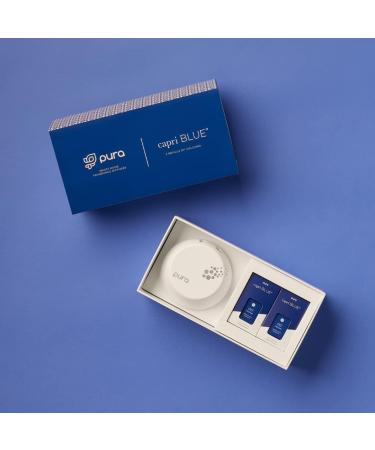 Capri Blue Pura Smart Home Diffuser Kit with Volcano Fragrance Refills - App-Controlled Aromatherapy Diffuser for Home - Buy Online on SooperMarket.com