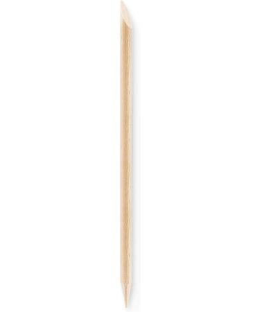 Bluesky 10 Wooden Cuticle Pushers Orange Wood Sticks - Double End Nail Cleaner Tool 11.5cm - 4.5 Inches - Buy Online on SooperMarket.com