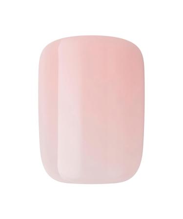 KISS imPRESS No Glue Mani Press-On Nails - Color Instinct Light Pink Short Squoval Shape 30 Nails + Prep Pad & Manicure Tools - Shop Internationally - Buy Online on SooperMarket.com