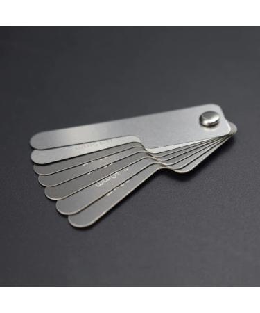 Interproximal Reduction Gauge Ruler - Stainless Steel Tooth Measuring Tool for Precise Reciprocal System Measurements - International Shipping Available - Buy Online on SooperMarket.com