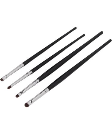 Eye Shadow Brush Kit Easy Apply Comfortable Grip Ergonomic Handle Detail Makeup Brush Kit 4pcs Moderate Texture Soft Hair for Home Use - Buy Online on SooperMarket.com