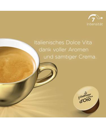 Nescaf Dolce Gusto Dallmayr Crema D'Oro XXL Supply Box of 90 Arabica Coffee Capsules | Rich Aroma & Fine Crema | International Shipping Available - Buy Online on SooperMarket.com