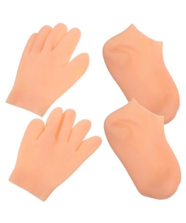 HAPINARY Moisturising Socks 1 Set Sole of Foot moisturizing Gloves for Women Miss moisturizing Skin moisturizing Socks Waterproof Socks Care Female moisturizing Gloves Ladies Socks
