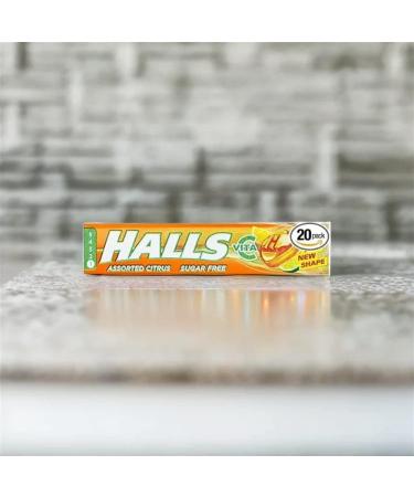 Halls Mentholyptus Citrus Sugar Free Stick Pack std (Pack of 20) - Buy Online on SooperMarket.com