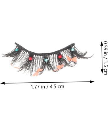 Didiseaon Short False Eyelashes 3 Pairs Halloween Decor False Lashes Fake Eyelashes Makeup Supplies Wispy Eyelashes Makeup Tools for Women Fake Lashes Natural Slim Chemical Fiber Set - Buy Online on SooperMarket.com