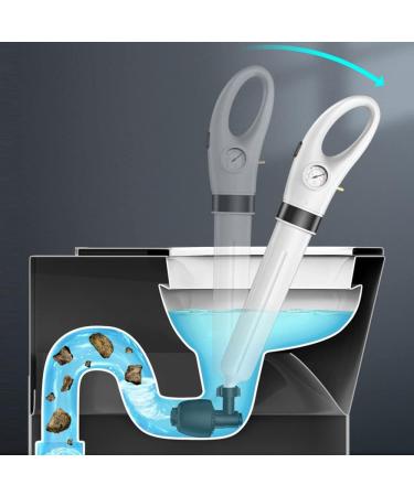 Zhong Sewer Dredging Blockage Clearer - Manual Pneumatic Drain Cleaner & Toilet Plunger (Knvbn-555) | Fast International Shipping - Buy Online on SooperMarket.com